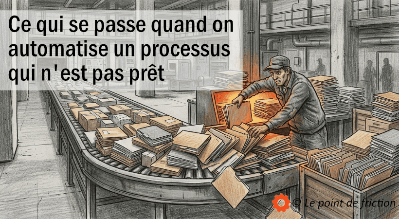 Ce qui se passe quand on automatise un processus qui n'est pas prêt